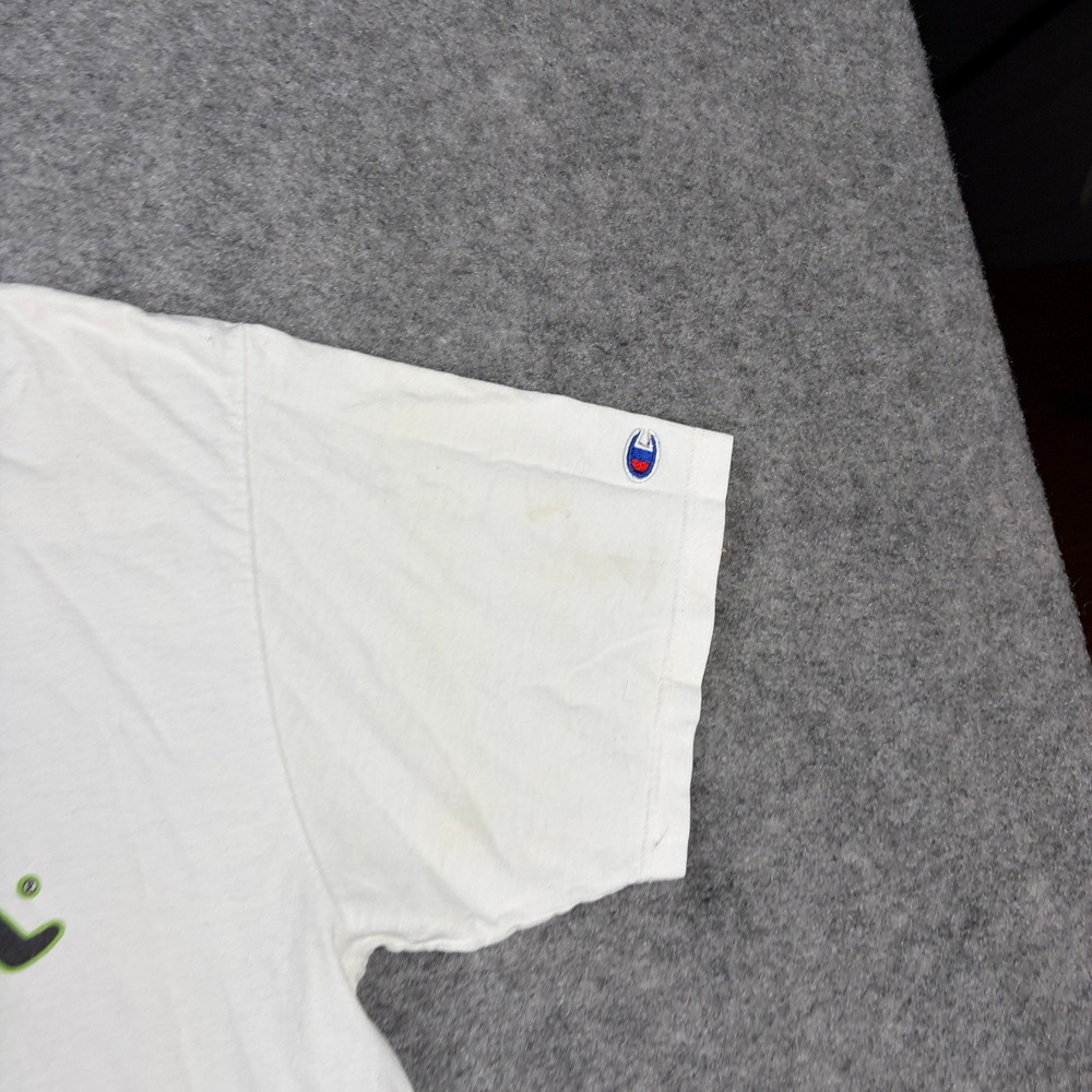 Champion T-Shirt Mens XL White Vintage 90s Soul of a Champion Graphic Tee - Picture 4 of 13